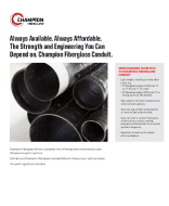 Why Use Fiberglass Conduit vs. PVC Coated Steel Flyer