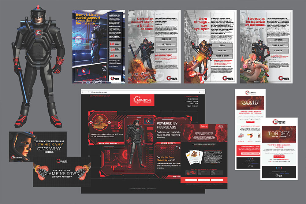 Champion Fiberglass Hero Campaign