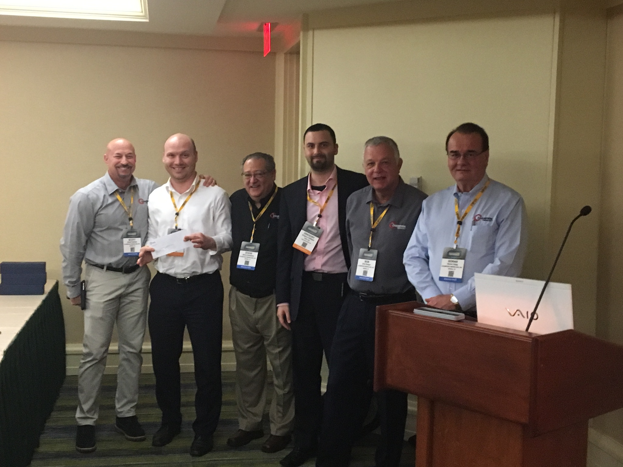 Scott Patchan, Johnathan Mainardi, Steve Goldstein, Gregory Raffaele, Bob Reeger, Goran Haag