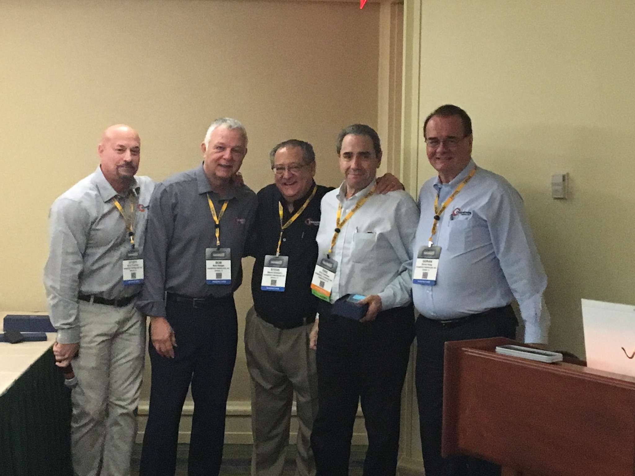 Scott Patchan, Bob Reeger, Steve Goldstein, Eric Cashdan, Goran Haag