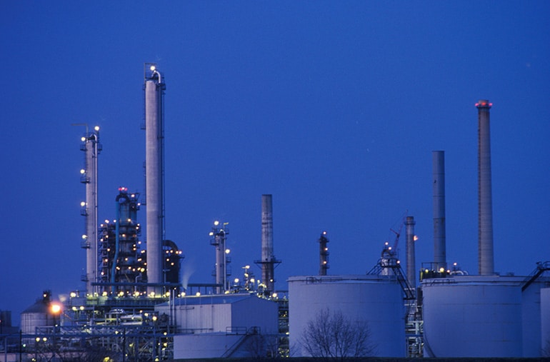 Photo of chemical plant