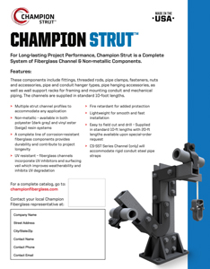 Champion Strut Flyer