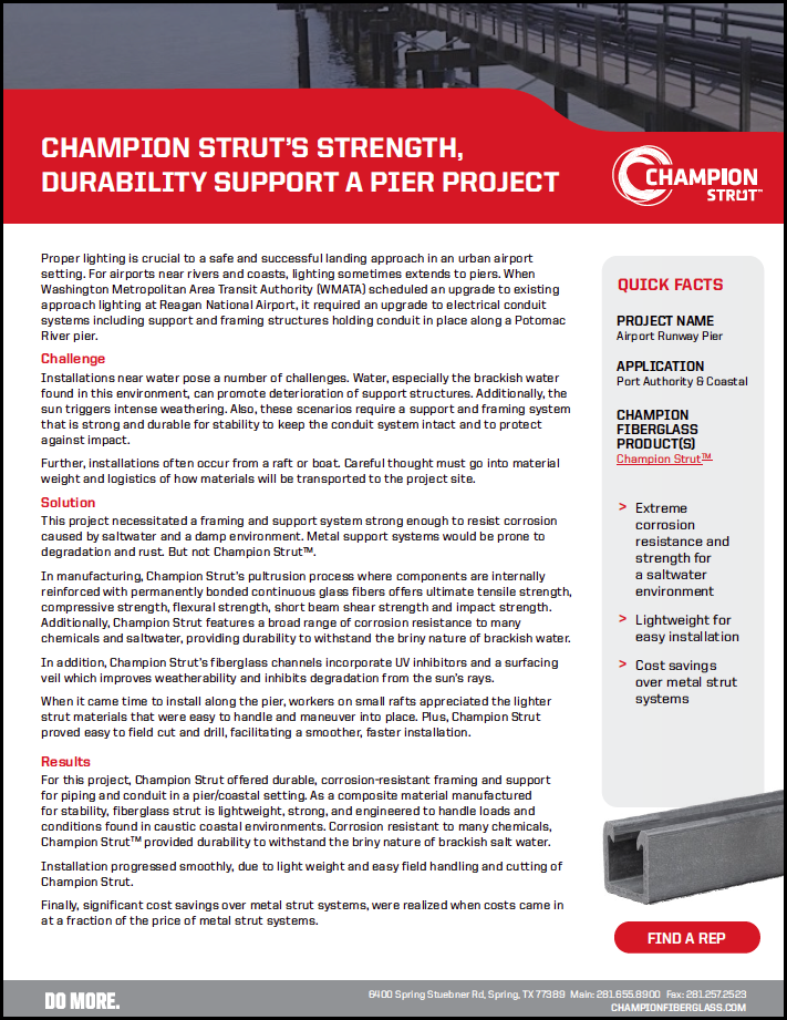 Reagan Runway Pier Case Study cover