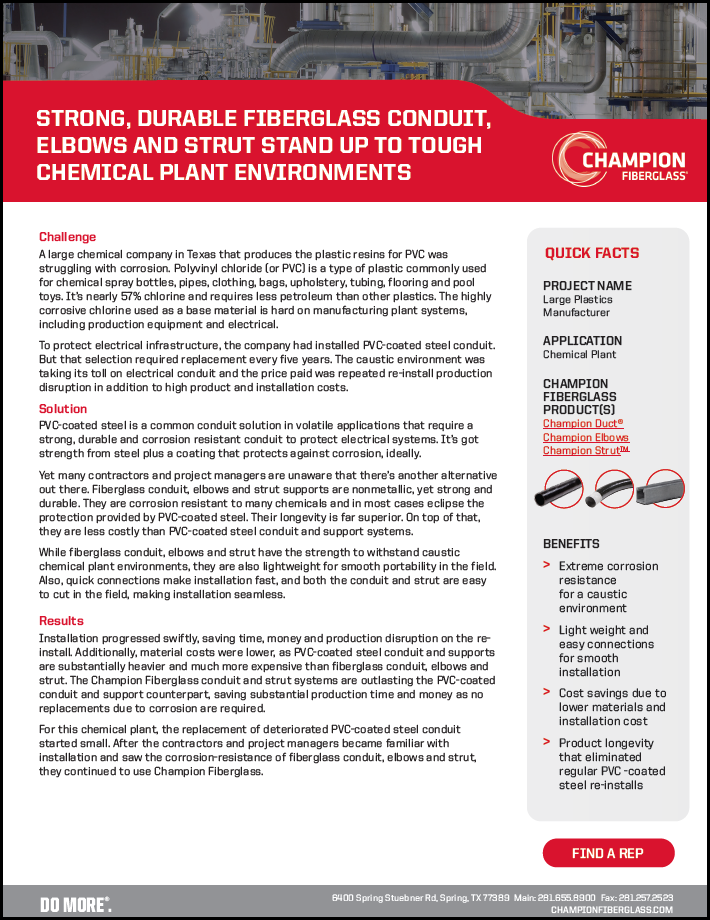 Large Plastics Manufacturer Case Study cover
